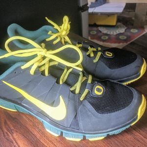 NIKE FREE TRAINER 5.0 VE OREGON DUCKS MENS 9.5